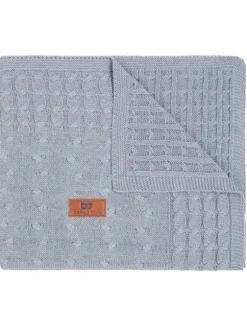 Baby´s Only - Vauvan palmikkoneulos torkkupeitto, Grey