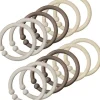 Bibs Loops rengas, 12kpl, Sand/DarkOak/Vanilla
