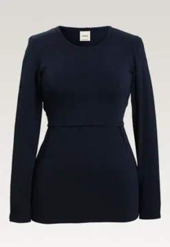 Boob Design - imetyspaita pitkähihainen Classic, midnight blue