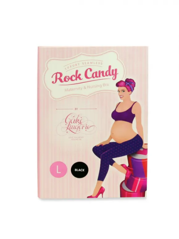 Cake Maternity - imetysliivit Rock Candy - Musta