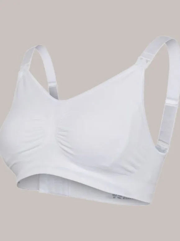 Carriwell - imetysliivit Seamless Padded, White