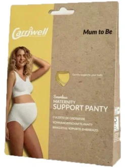 Carriwell - Seamless Support odotusajan tukialushousut, Black