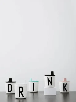 Design Letters nokka / kansi mukiin - white