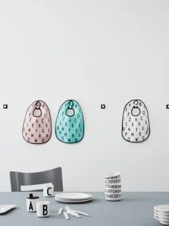 Design Letters nokka / kansi mukiin - turquoise