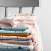 Done By Deer - harsoliina 2-pack 70x70 - Contour blue