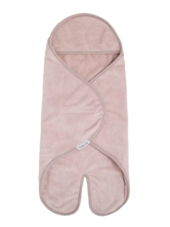 Hupullinen vauvan peitto jossa puntit, Cozy old pink