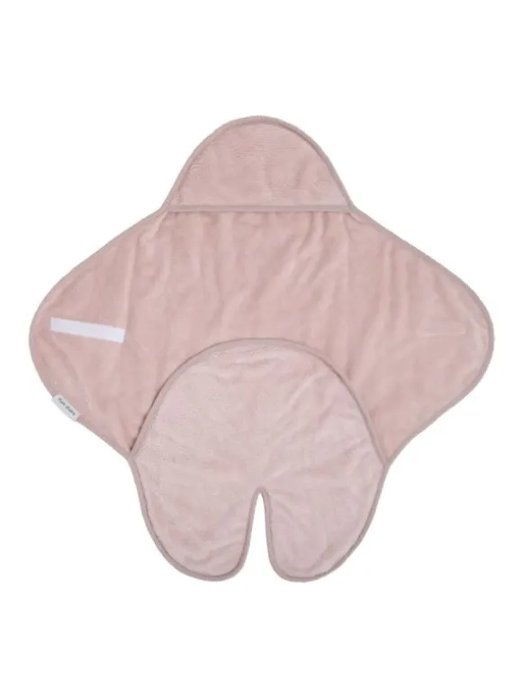Hupullinen vauvan peitto jossa puntit, Cozy old pink