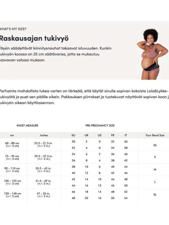 Lola & Lykke Core Relief raskausajan tukivyö
