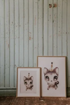 Mrs Mighetto - Dear Meow juliste 30x40