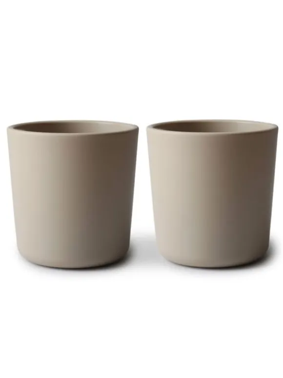 Mushie - lasten muki - Vanilla 2-pack