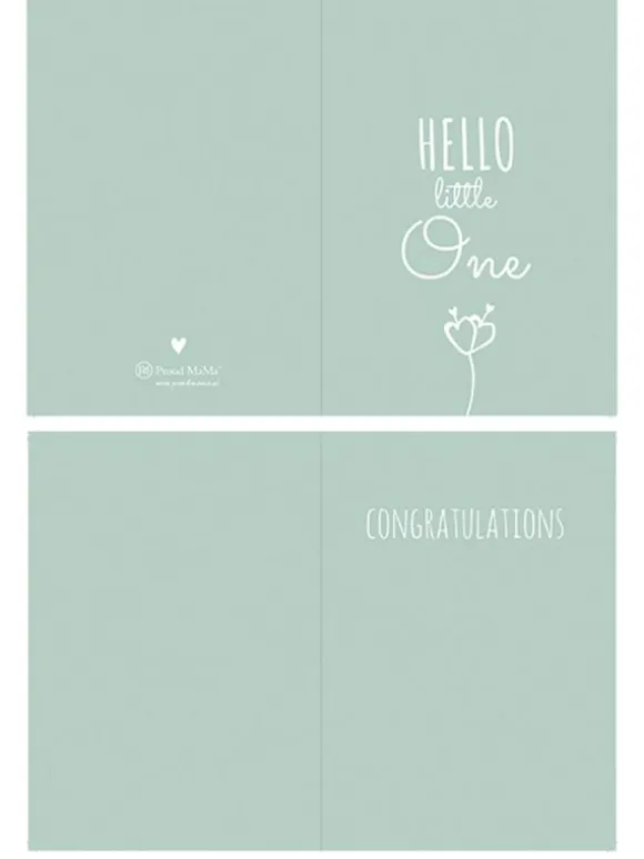 Onnittelukortti Hello Little One