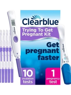 Ovulaatiotestit Clearblue Trying for a baby kit 10+1 kpl