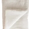 Pehmeä teddy peitto 100×75 cm, white