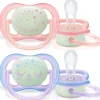 Pimeässä hohtava Night Ultra Air yötutti 0-6kk (tyttö) 2kpl | PHILIPS AVENT