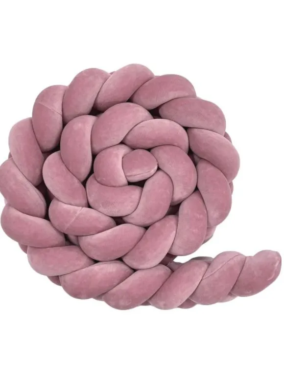 Pinnasängyn suoja 360cm, dirty pink