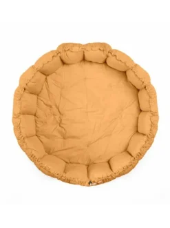 Play&Go leikkimatto Organic soft Bloom, Dusty Mustard