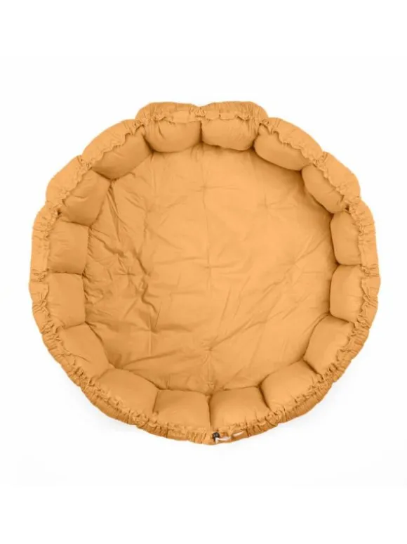 Play&Go leikkimatto Organic soft Bloom, Dusty Mustard
