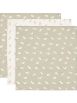 Puuvilla harsosetti 3-pack Twig - Olive Green