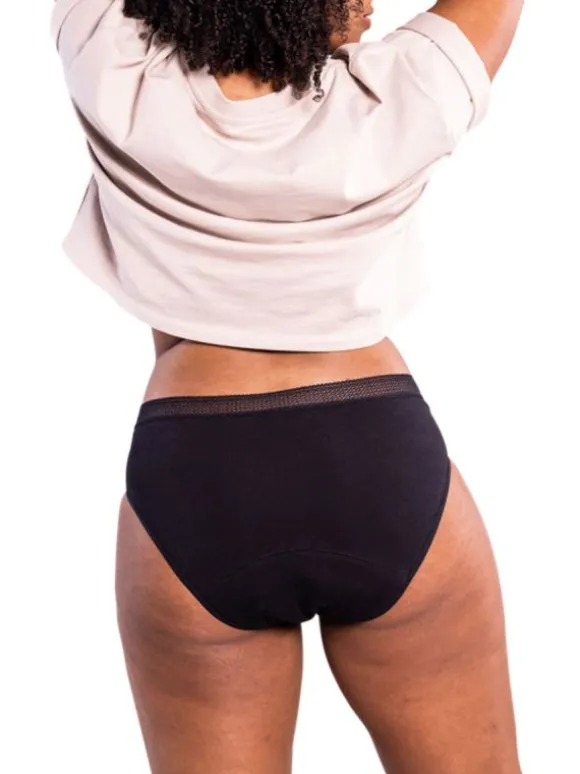 Selenacare - kuukautisalushousut Hipster, black