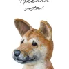 Tykkään susta - koira kortti